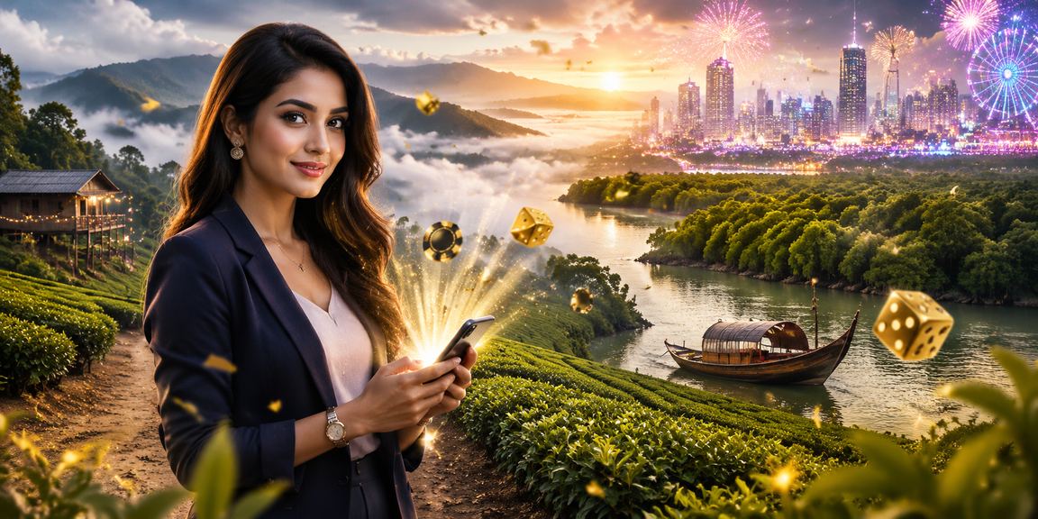 সুন্দরবনের কাছাকাছি মোবাইল ডিভাইসে বেটিং প্ল্যাটফর্ম ব্যবহার করছেন একজন ব্যবহারকারী